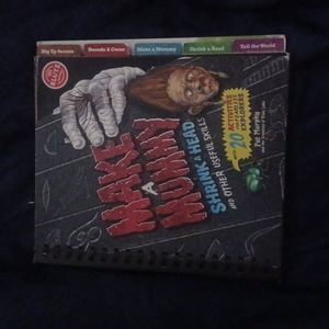 Klutz- Make A Mummy Shrink A Head activity book